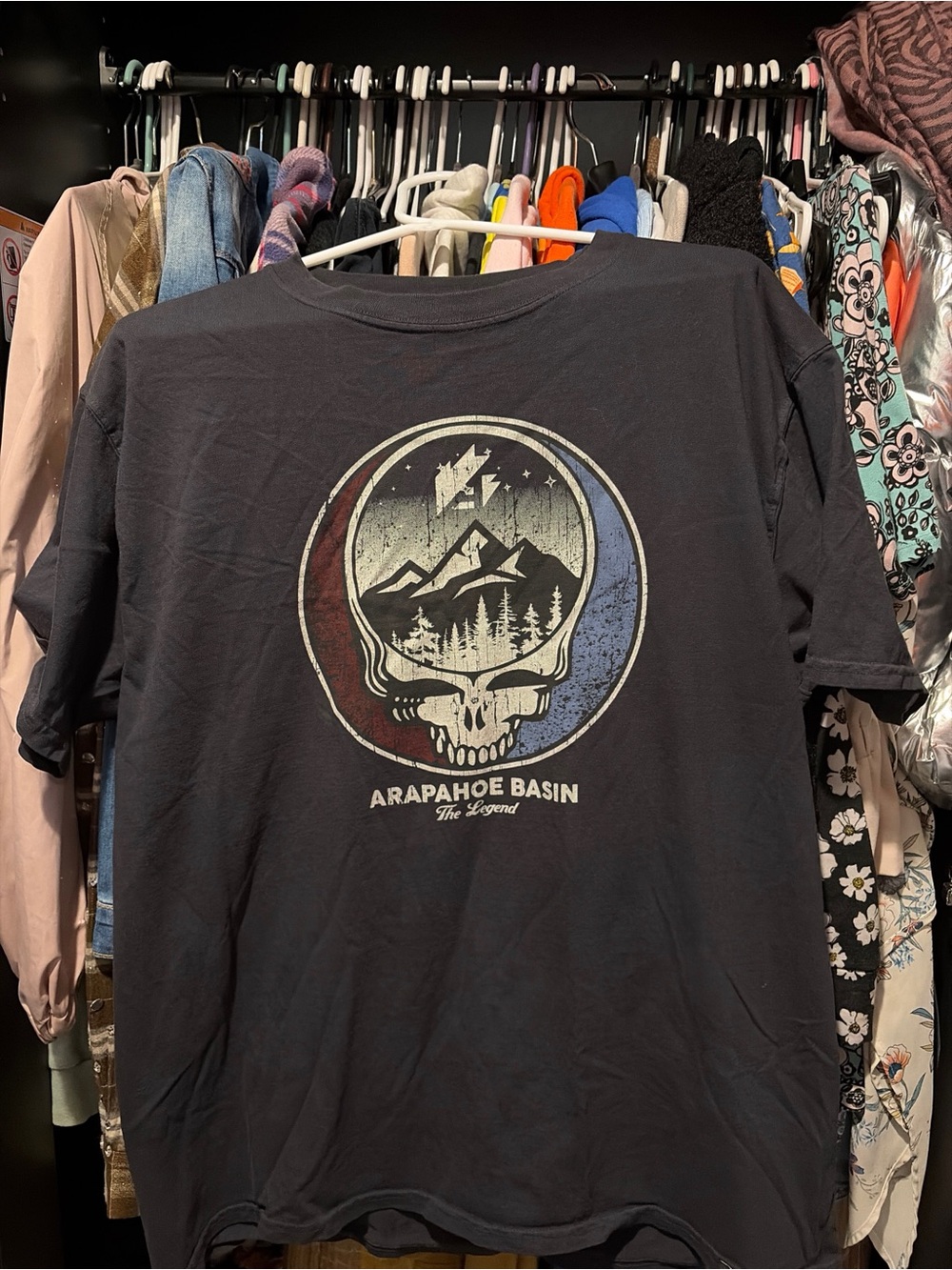 Grateful Dead Arapahoe Basin Graphic Tee - Black